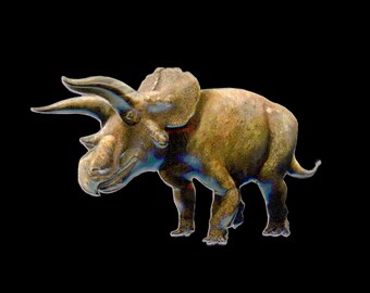 Triceratops horridus Dinosaur pin  [TRIC]