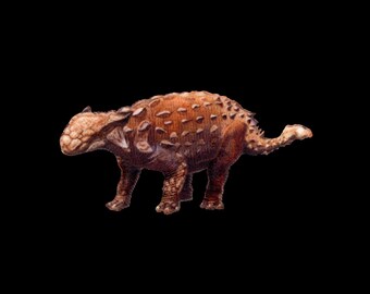 Ankylosaurus magniventris Dinosaur patch  [P-ANKY]