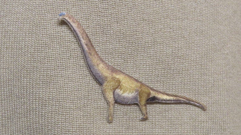 Brachiosaurus altithorax Dinosaur patch [P-BRAC] image 2
