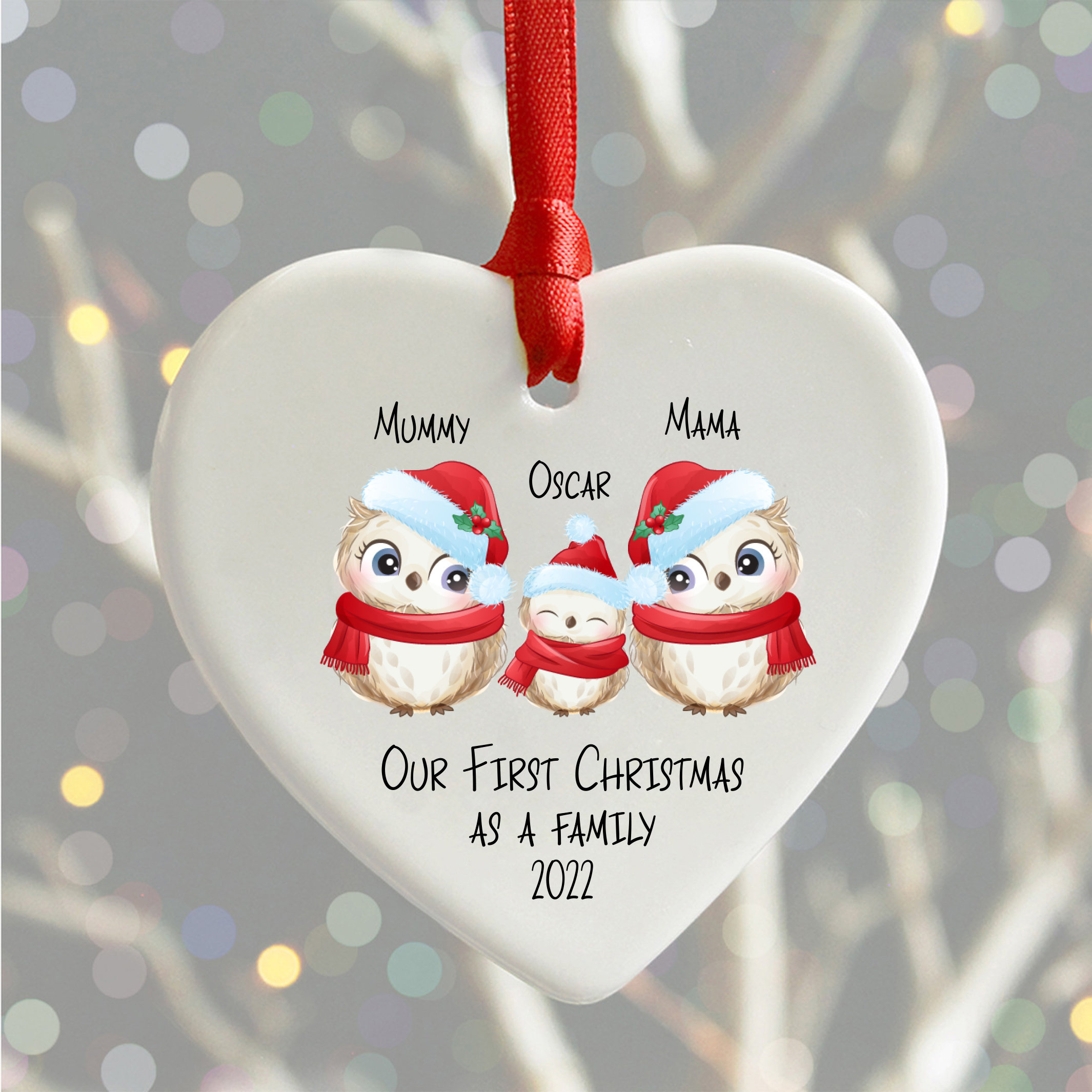 Two moms hotsell christmas ornament