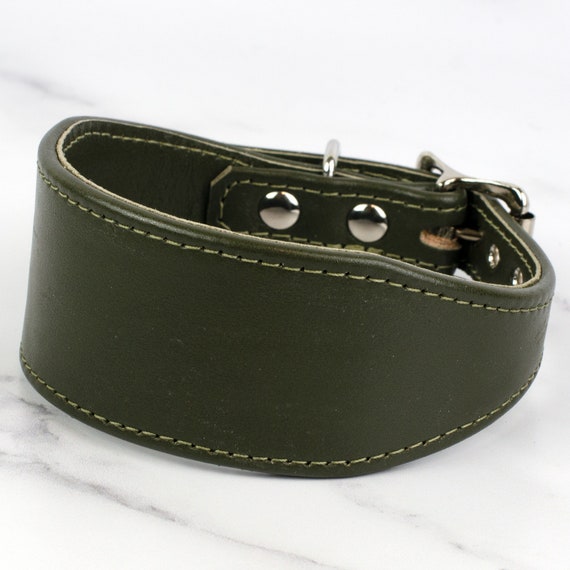 handmade whippet collars