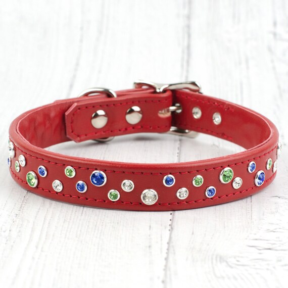 crystal dog collar