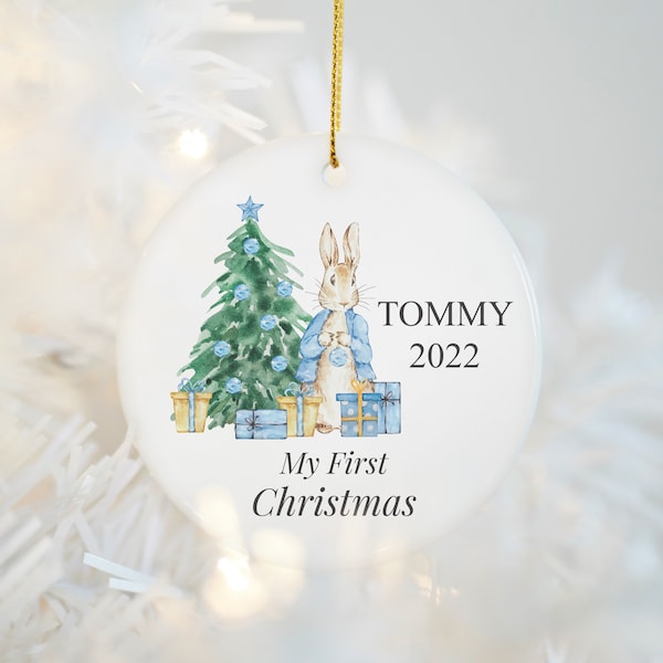 Peter Rabbit Tree Ornament Etsy