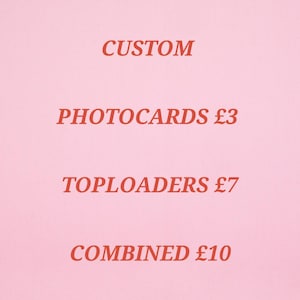 Tarjetas fotográficas personalizadas y de carga superior