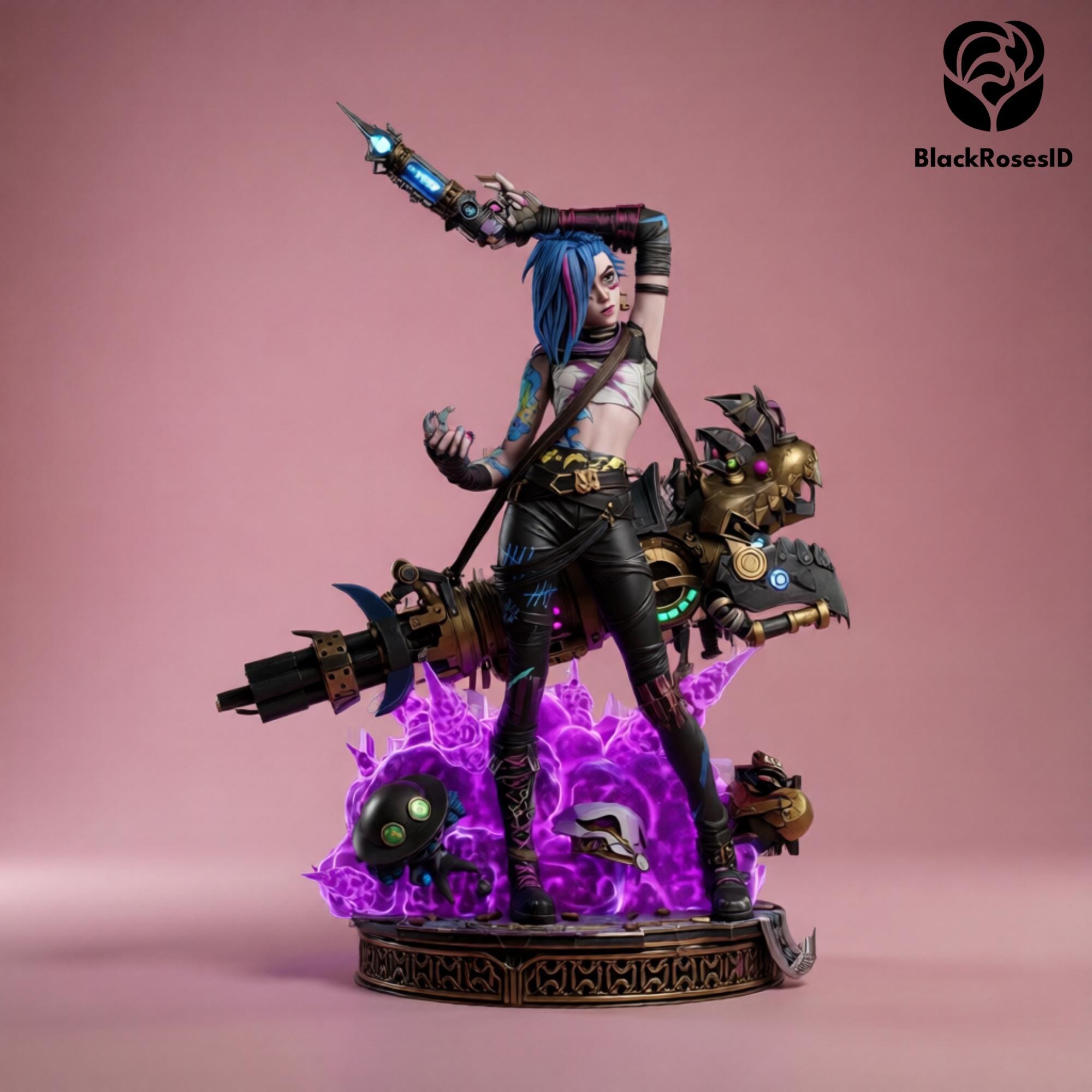 Arcane jinx figure - Etsy 日本