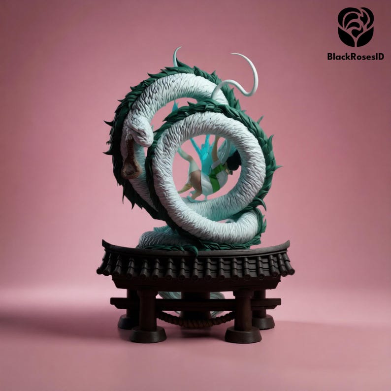 3d print studio ghibli anime statue