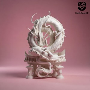 anime resin statue separated parts