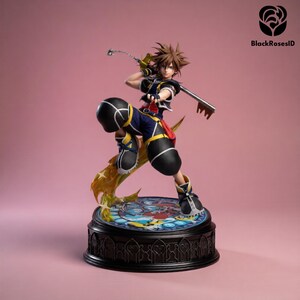 Sora Kingdom Hearts STL 1/6 Scale Keyblade Master Statue