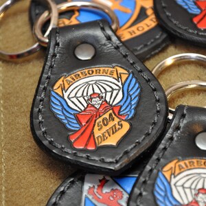 504th Devil 3 keychains