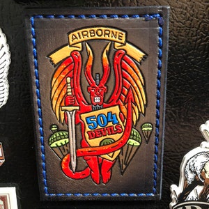 504th PIR devil patch or magnet
