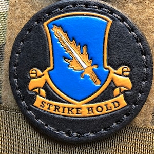 504 PIR 3x leather patches