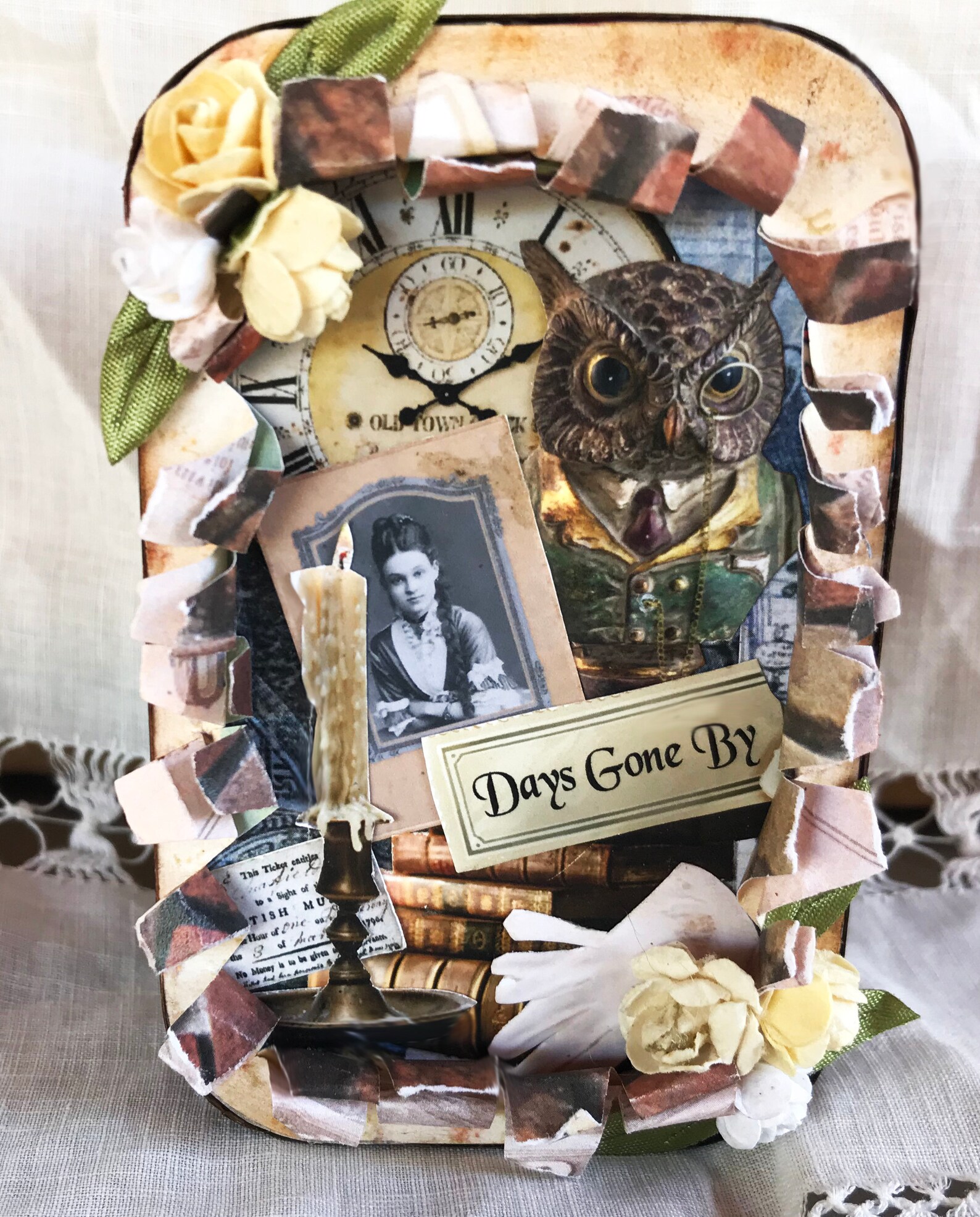 Remnants of the Past #2 Ephemera Collage Sheet- Digital Printable ...