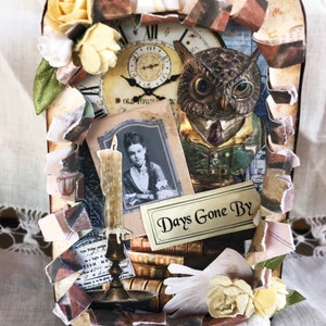 Remnants of the Past #1 Ephemera Collage Sheet- Digital Printable ...