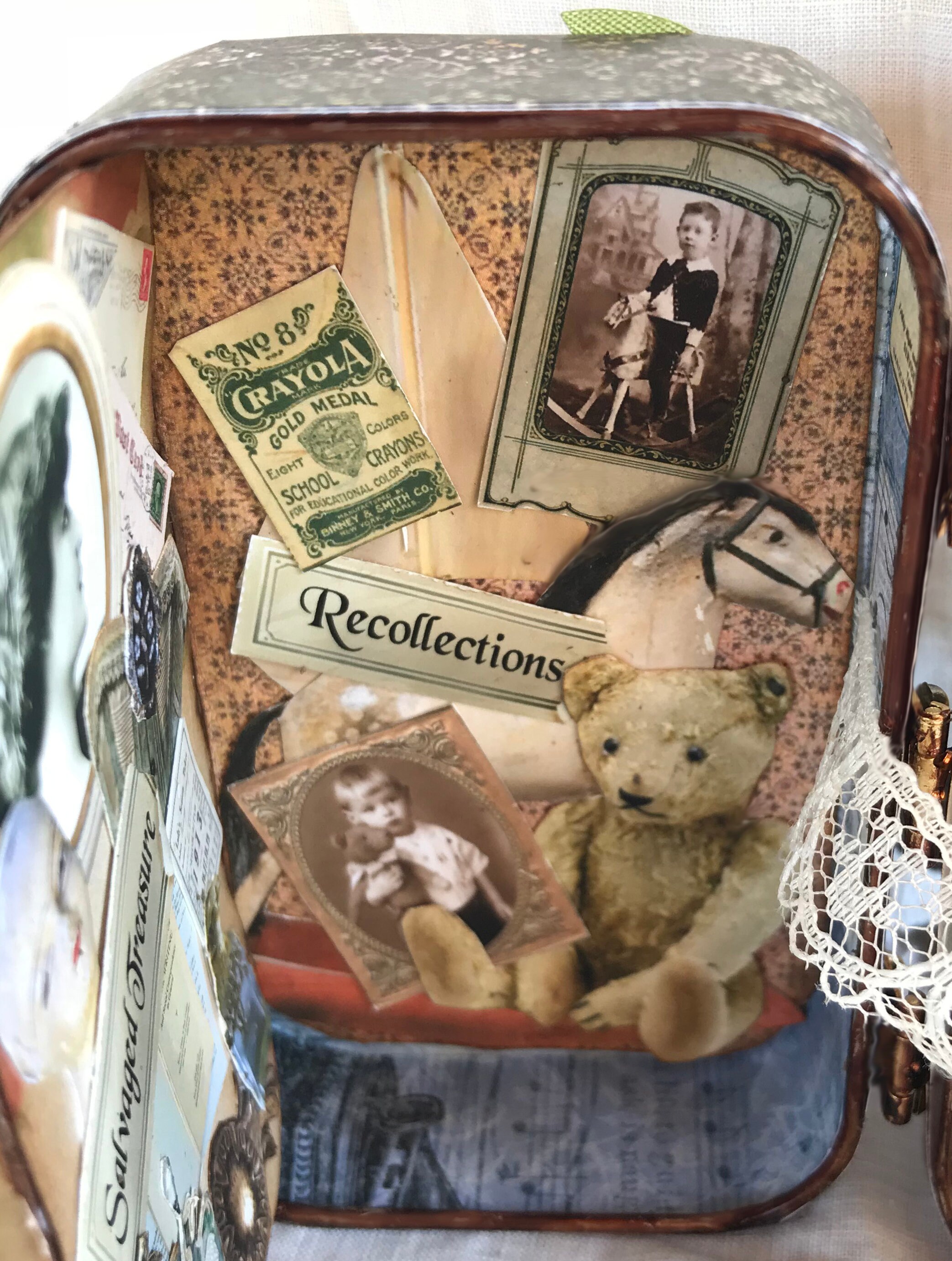 Remnants of the Past #1 Ephemera Collage Sheet- Digital Printable ...