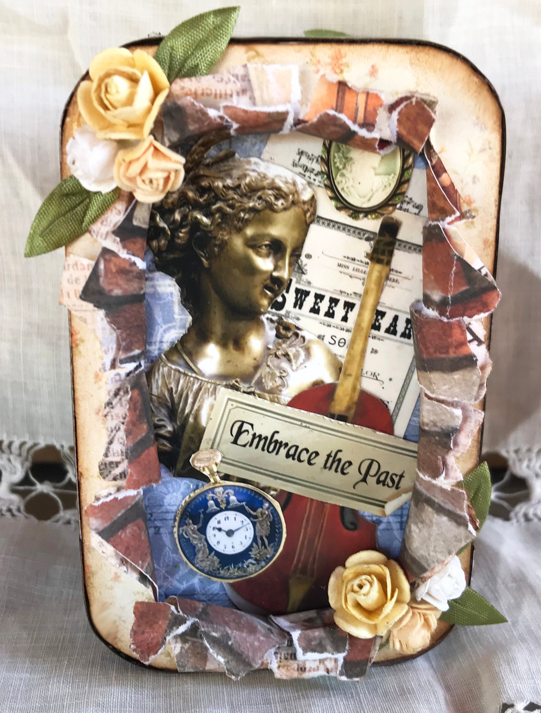 Remnants of the Past #1 Ephemera Collage Sheet- Digital Printable ...