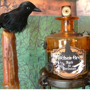 2 Collage Sheet Set - Large Witches Apothecary Potion Labels - Digital ...