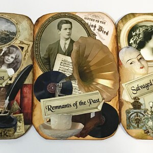 Remnants of the Past #1 Ephemera Collage Sheet- Digital Printable ...