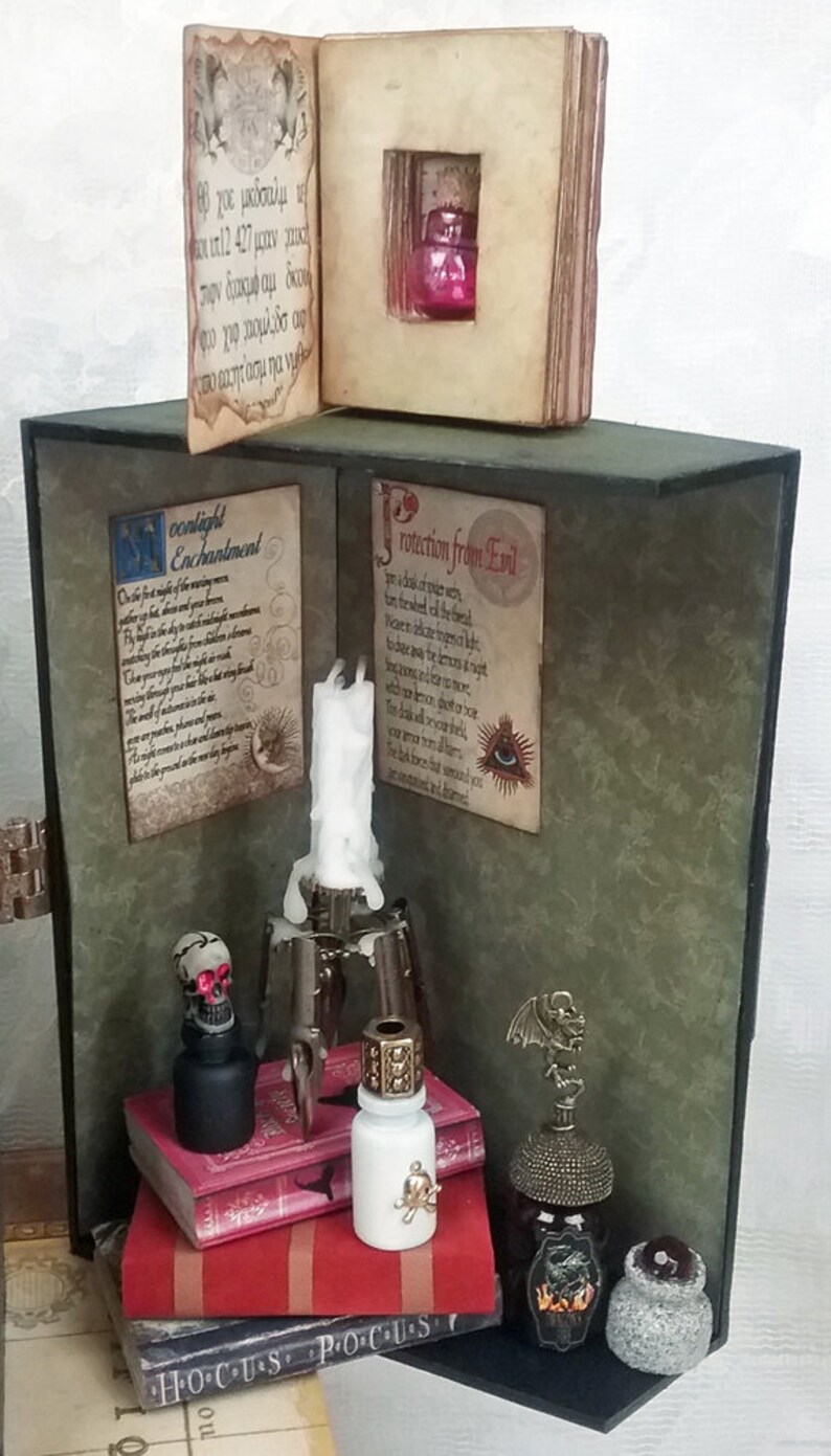 Miniature Apthecary Scripts Mini Apothecary Books & Pages -separate Images - Digital Image Set Clip ...