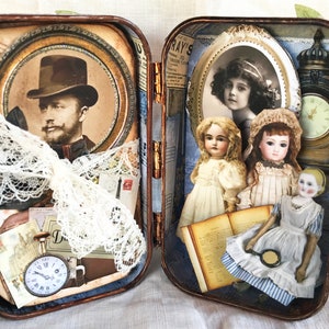 Remnants of the Past #1 Ephemera Collage Sheet- Digital Printable ...