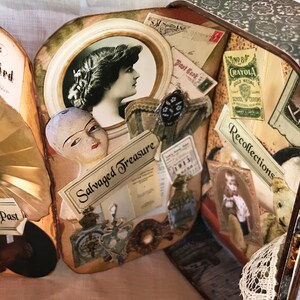 Remnants of the Past #1 Ephemera Collage Sheet- Digital Printable ...