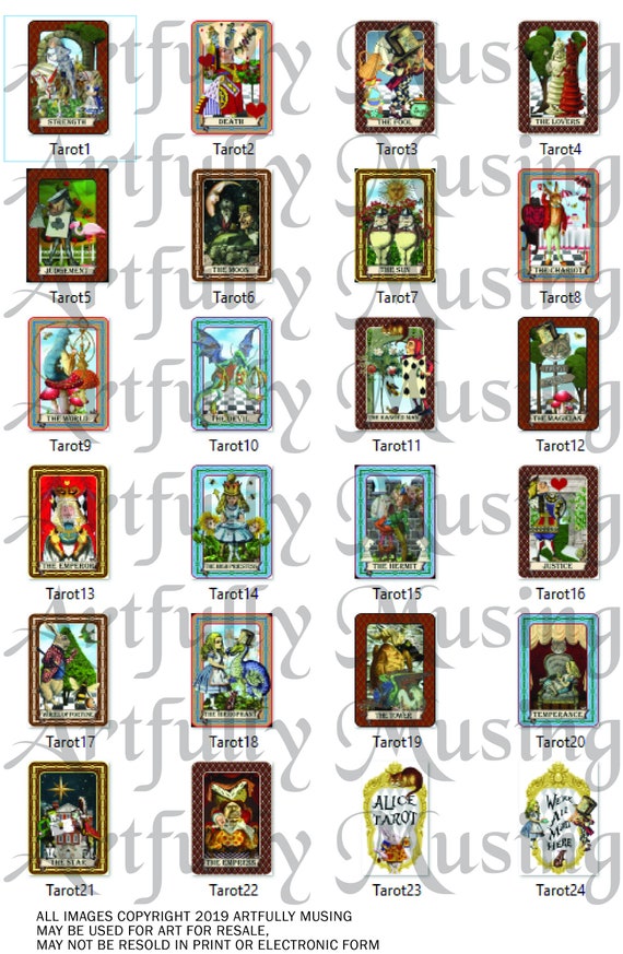 Disney Alice in Wonderland Tarot Deck for Sale in Monroe, WA - OfferUp