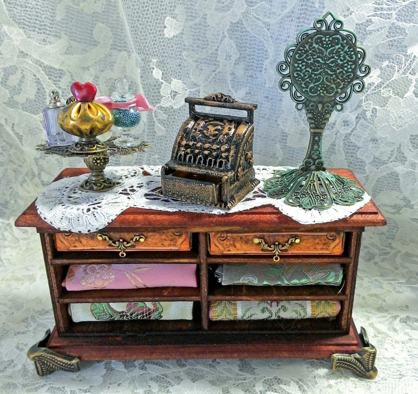 Narrow Matchbox Drawer Front Furnishings Collage Sheet- Digital ...