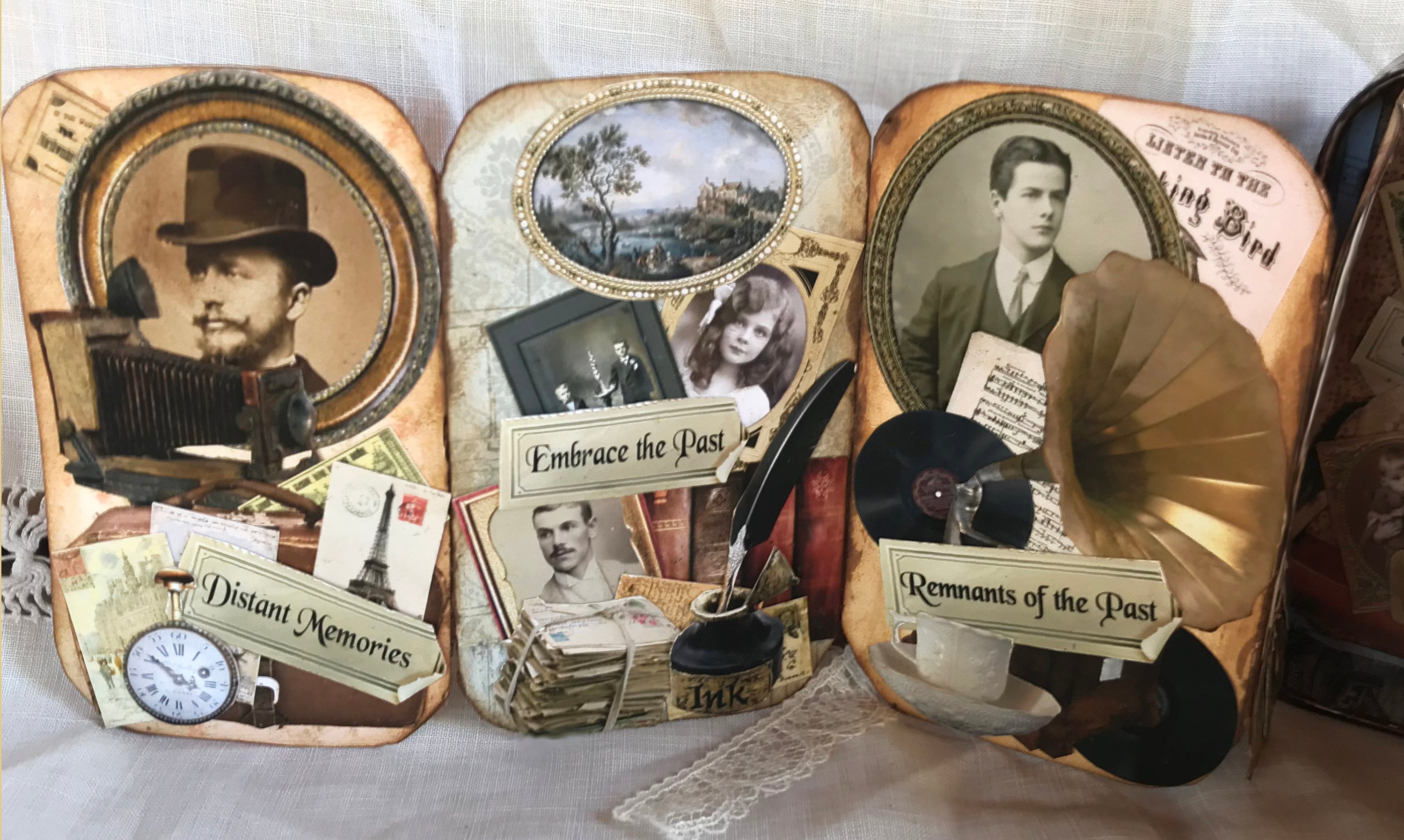 Remnants of the Past #1 Ephemera Collage Sheet- Digital Printable ...