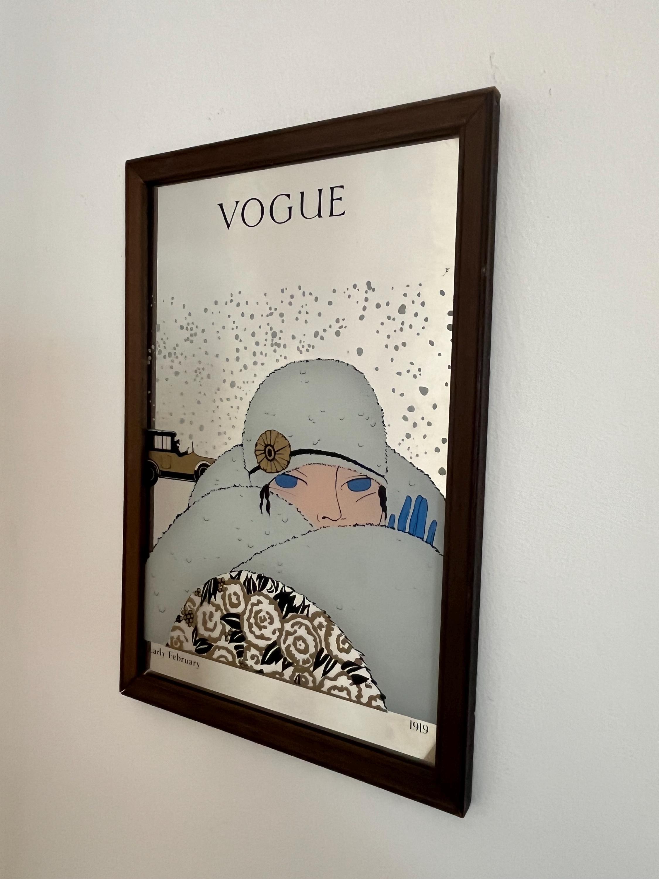 Vogue Mirror 1919 - Etsy