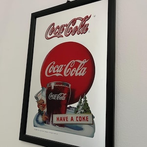 Vintage Coca Cola Mirror Sign - Etsy