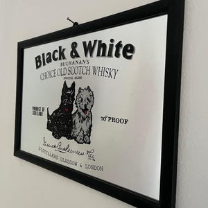 Black and white scotch whiskey dogs - Etsy 日本