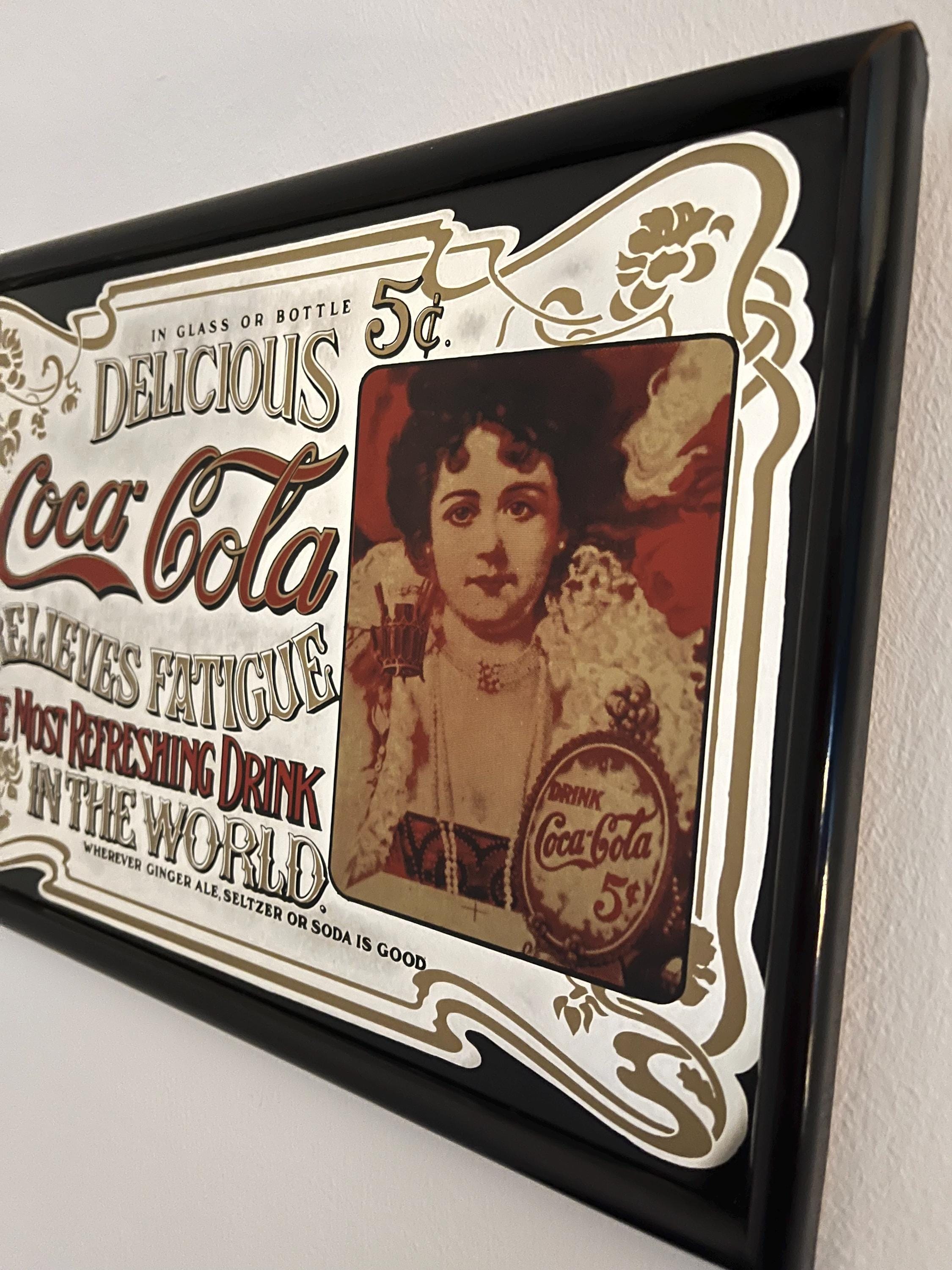 Vintage Coca-cola Mirror – Victorian Lady Classic Advertising - Etsy Vintage Coca-cola Mirror – Victorian Lady Classic Advertising - Etsy