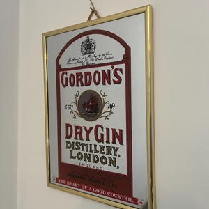 Gordons Gin Mirror - Etsy