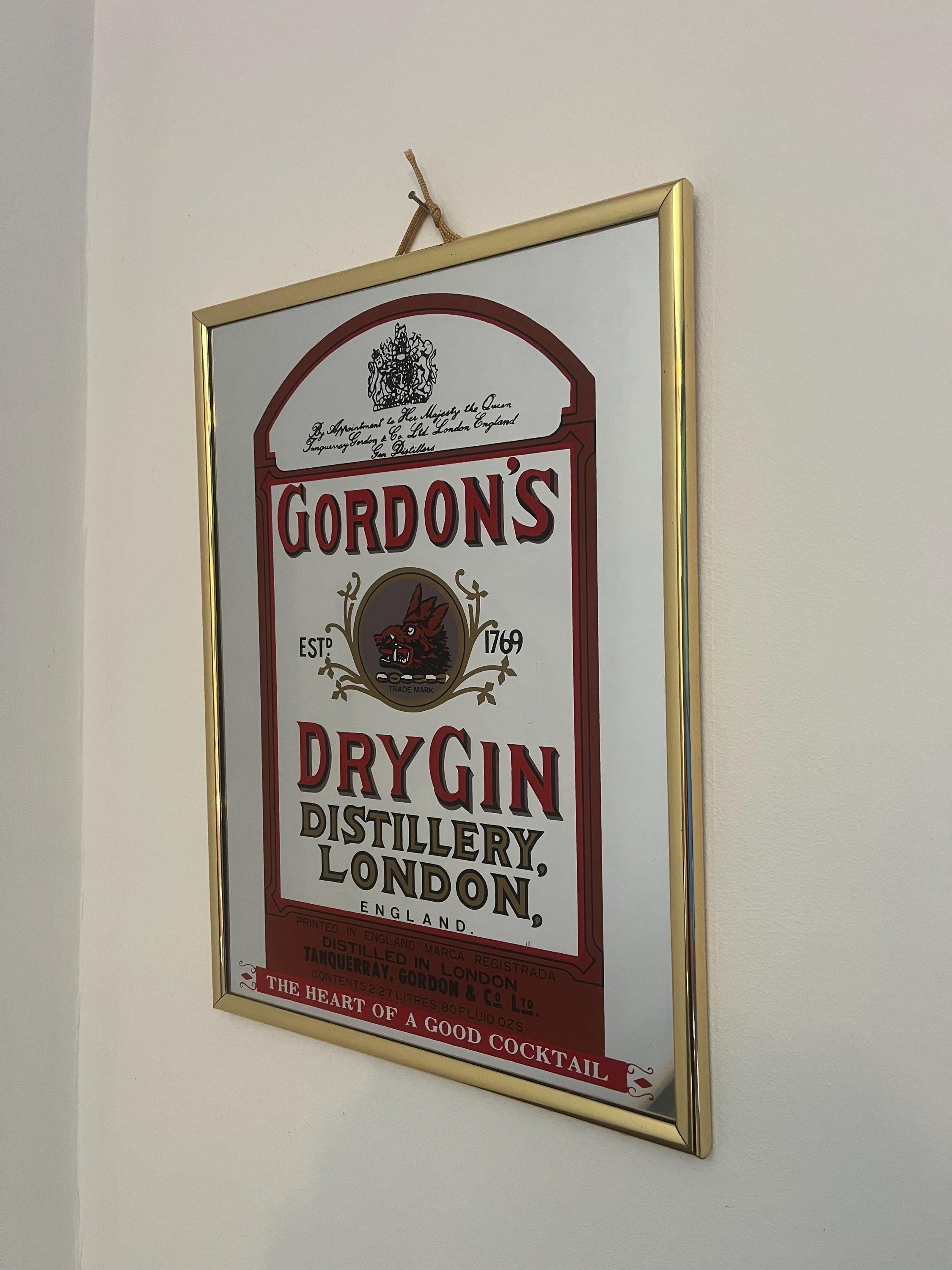 Gordons Gin Mirror - Etsy