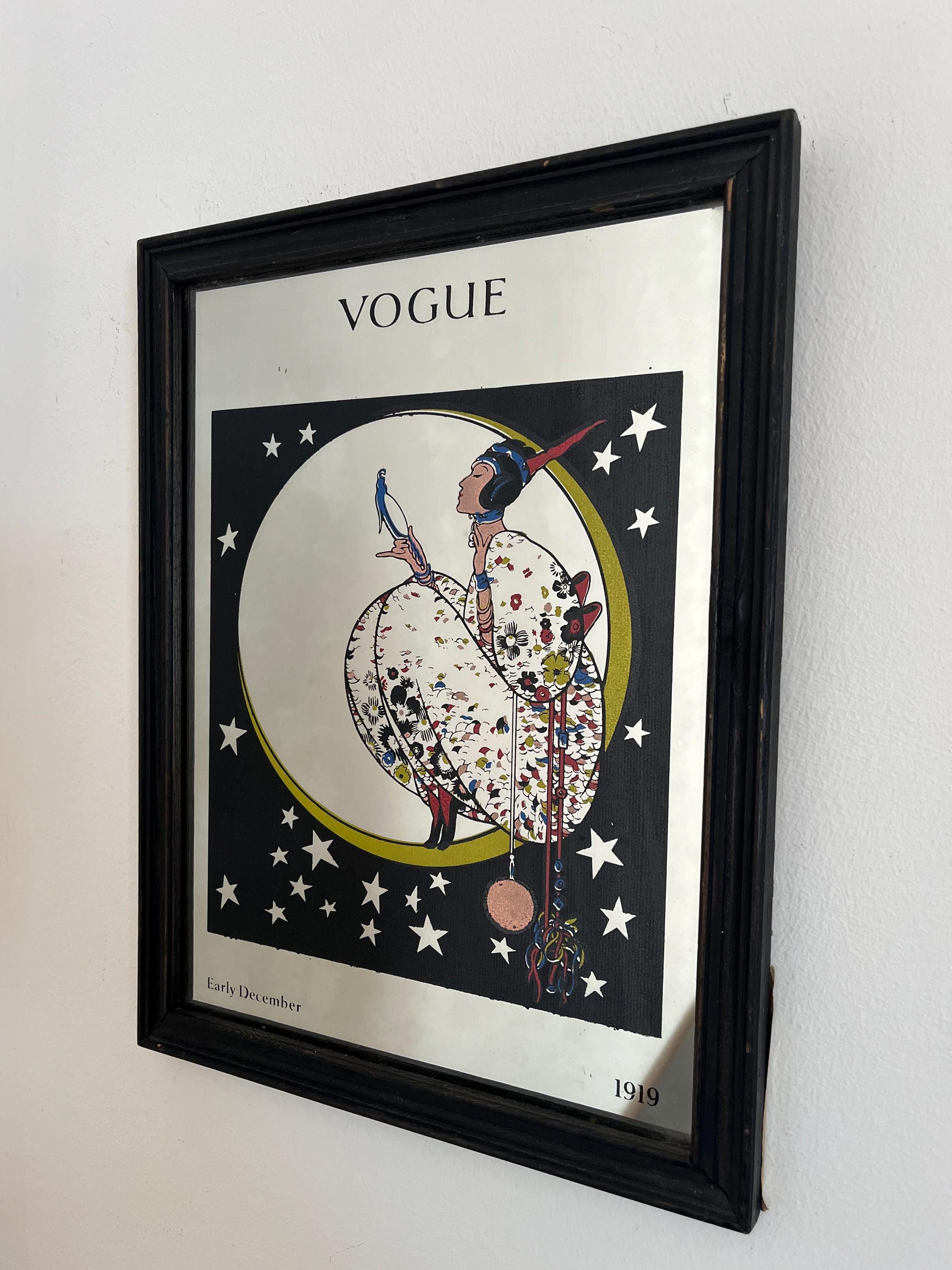 Vogue Mirror 1919 - Etsy