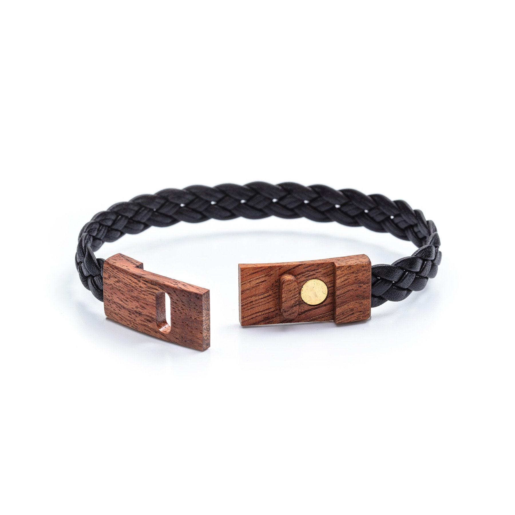 Leather bracelet closures sale