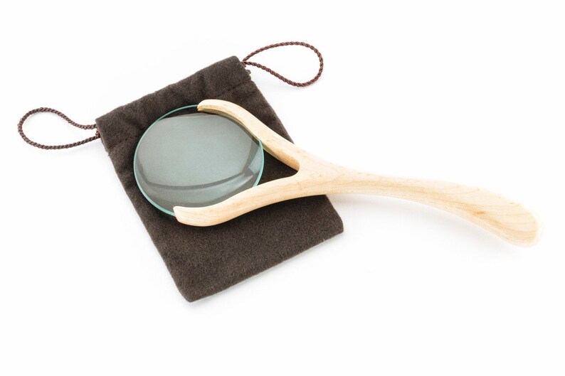 maple magnifying glass