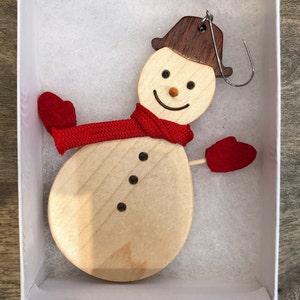 Adorable Snowman Christmas Ornament image 4