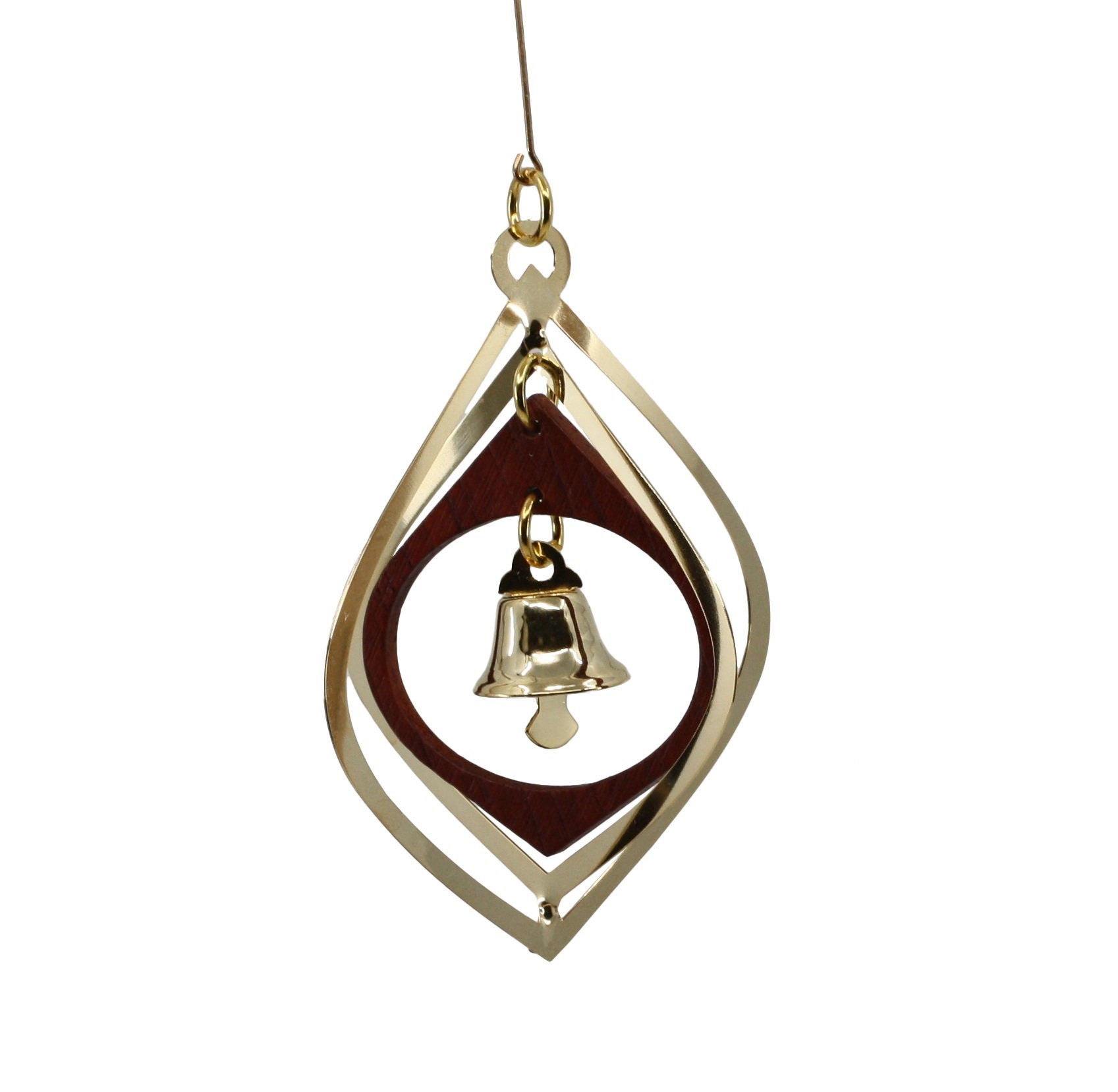 Christmas ornament with small bell Etsy