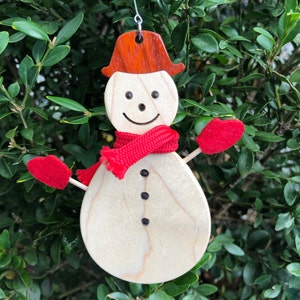 Adorable Snowman Christmas Ornament image 3