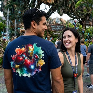 Camiseta de Marvel: "No es la armadura, sino el hombre que hay dentro" - Iron Man imagen 5