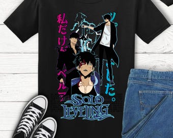 Solo Leveling Arise Sung Jin-Woo T-Shirt | Shadow Monarch Anime Graphic Tee