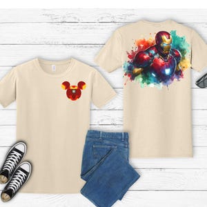 Camiseta de Marvel: "No es la armadura, sino el hombre que hay dentro" - Iron Man imagen 1
