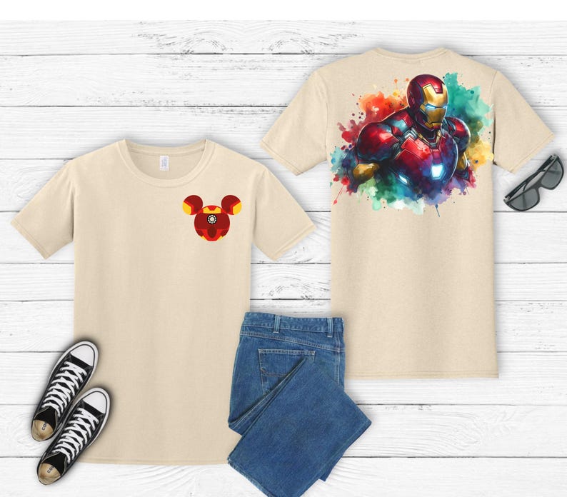 Camiseta de Marvel: "No es la armadura, sino el hombre que hay dentro" - Iron Man imagen 1