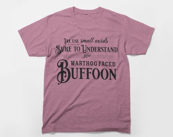Bufón con cara de jabalí La princesa Novia Insulto Camiseta unisex de manga corta