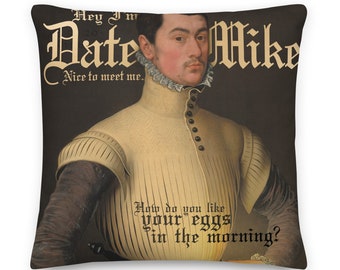 Date Mike The Office Painting Almohada Premium