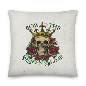 Bow to the Queen of Slime Princess Bride Premium Pillow