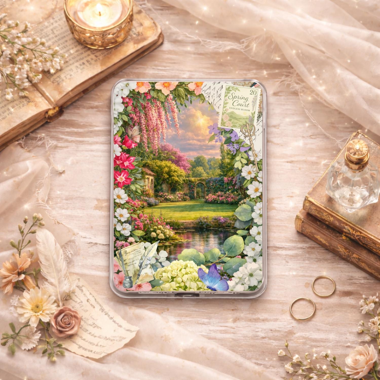 Kindle Insert Printable | Spring Court Inspired - Etsy