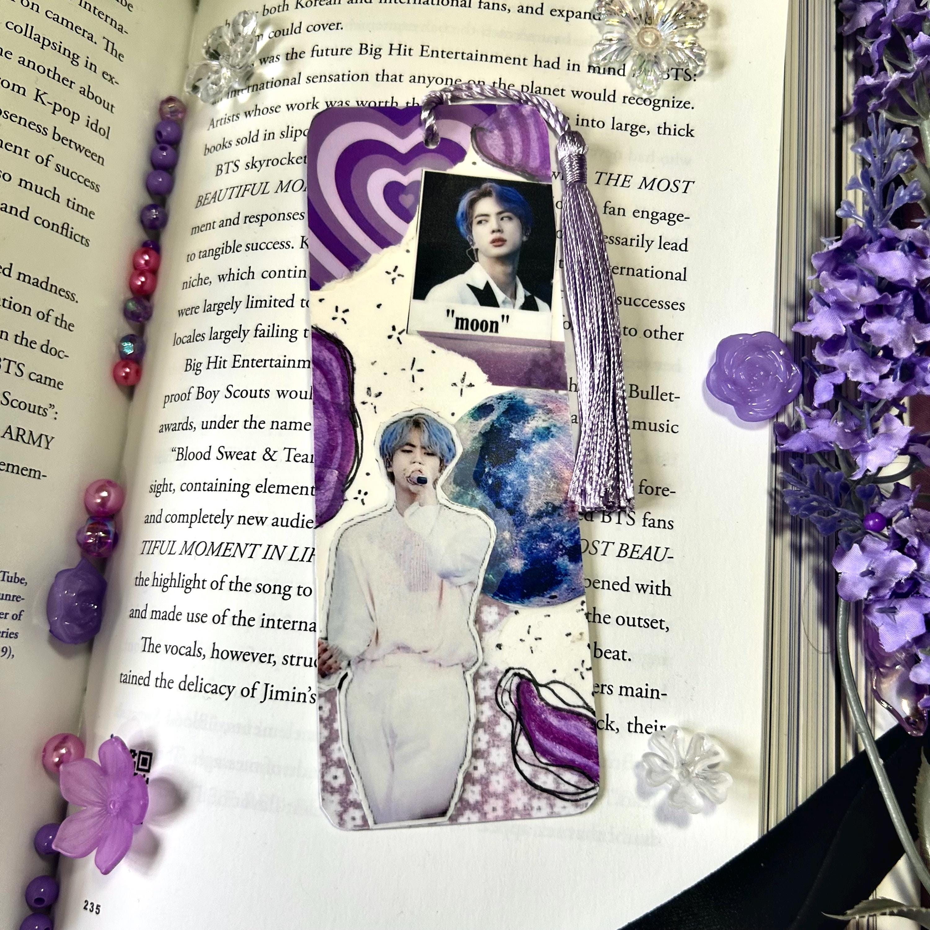 Bts Jin Bookmark - Etsy