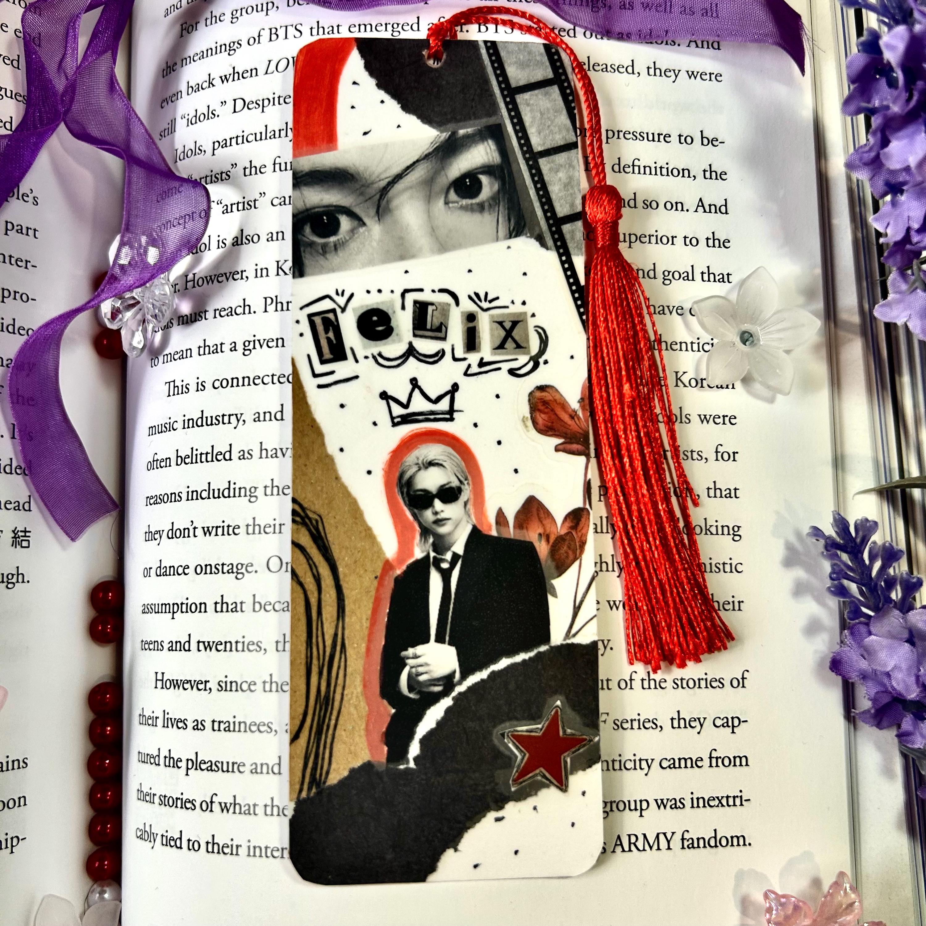 Hyunjin Bookmark - Etsy