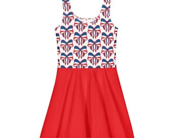 Cotton skater dress